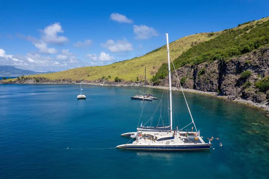 Basseterre: St. Kitts and Nevis Catamaran Tour with Lunch - Leaving Basseterre from Port Zante Marina