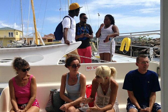 Catamaran Sunset and Cocktail Cruise - Basseterre from the water