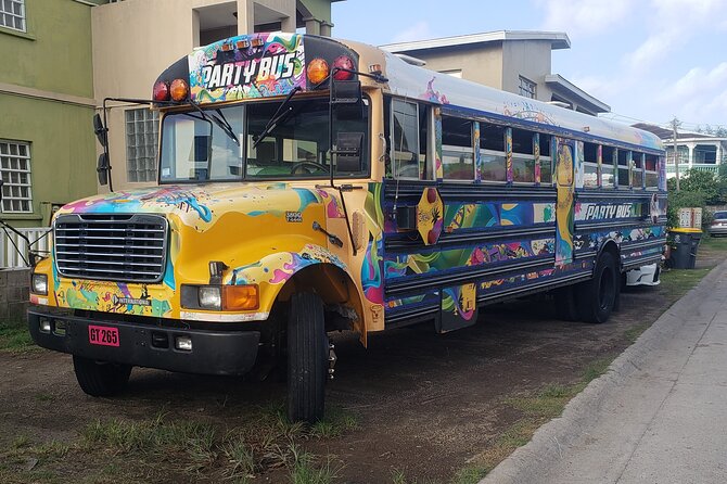Half Day St. Kitts Party Bus City Excursion and Beach - The drinks and music shape the whole experience
