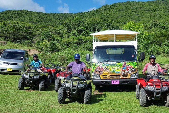 Jungle Bikes ATV Tour in St Kitts - From the port to the ATV base