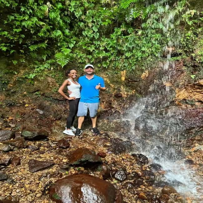 Lawyer Stephen Hike with Waterfall and Cave Hike - The advanced route to the second cascade