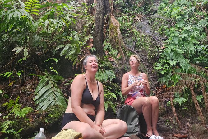 Mindfulness Rainforest Hike, Forest Bathing, Volcanic Hot Springs - Hot springs in Charlestown after the hike