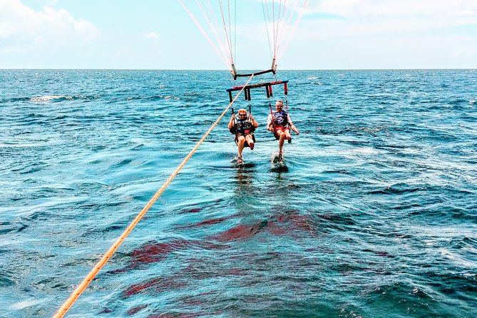Parasailing Adventure - St.Kitts Water Sports after the ride