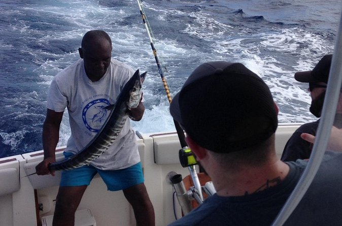 Private Fishing & Snorkel Charters in St Kitts and Nevis - Snorkeling across the channel at St Kitts