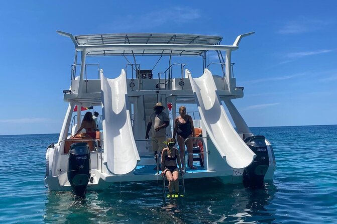 Private Half Day with Waterslide Boat - Who will enjoy this St. Kitts charter most?
