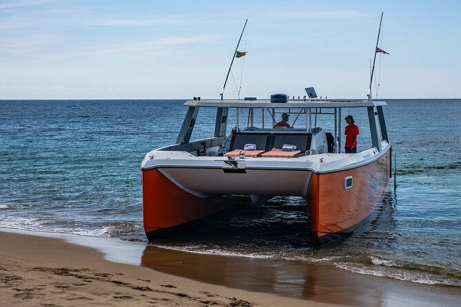 Private Luxury Full day Boat Charter With Lunch - Snorkeling equipment and the calm-bay stop