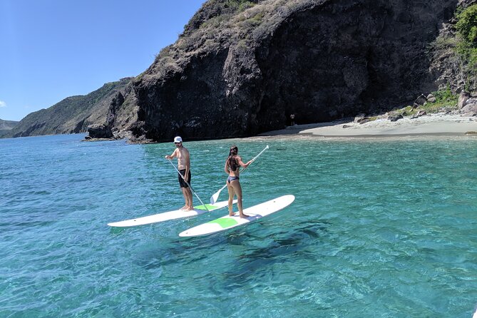 Scenic Stand-up Paddleboarding Adventure Tour - Following the volcanic shoreline