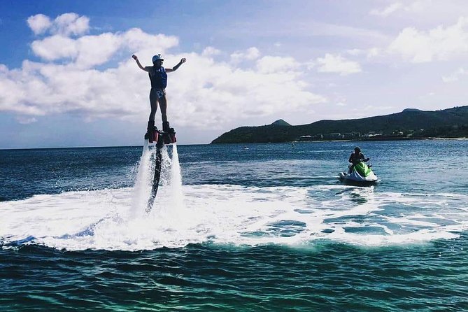 St Kitts Flyboarding Experience - Learning to fly in small steps