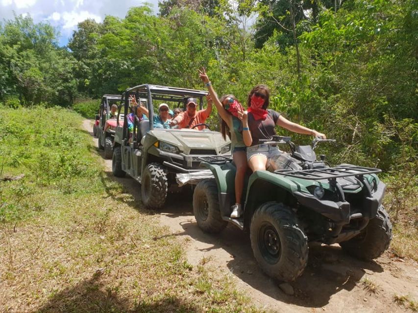 St. Kitts: Jungle Bikes ATV and Beach Guided Tour - Following Wingfield’s old road