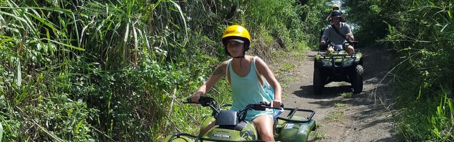 St Kitts: Jungle Bikes Off-Road ATV Tour - Getting comfortable on the ATV