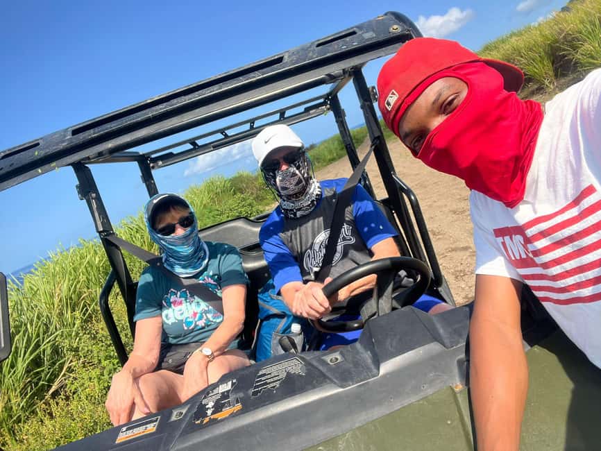 St Kitts: Jungle Bikes Off-Road Buggy & Beach Tour - St Kitts by buggy, not by sightseeing bus