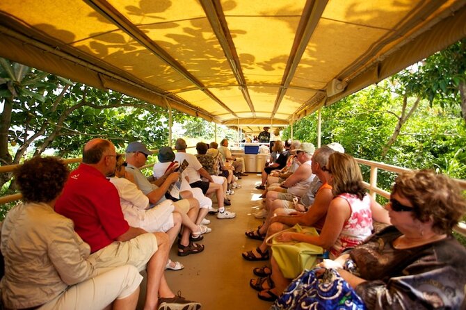 St. Kitts Scenic Train Experience - Choosing between the upper and lower train decks