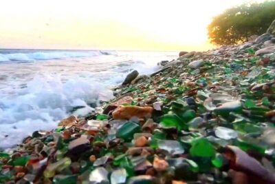 St.Kitts Sea Glass & Volcanic Black Sand Beach Day