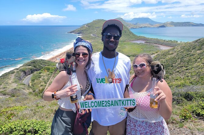 St.Kitts See It All The Local Behind The Scenes Tour Of St. Kitts - Black Rocks shows St. Kitts in its volcanic form