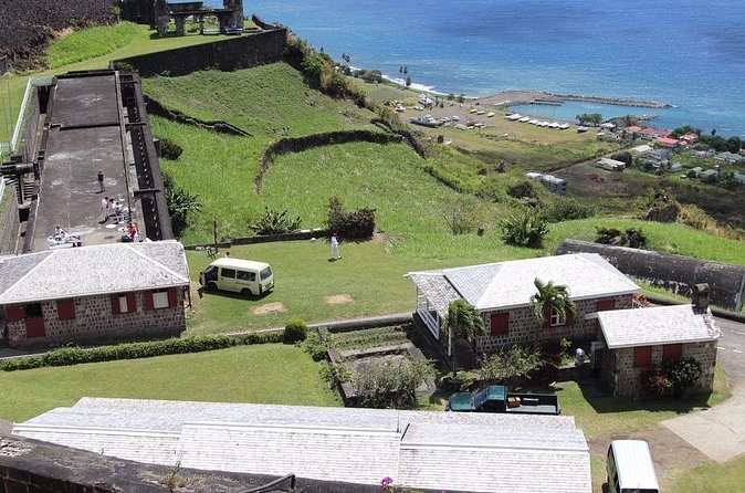 St Kitts Sightseeing Tour to Brimstone Hill Fortress with Beach Visit - Romney Manor, the Saman tree, and sugar history