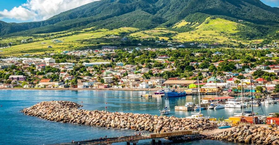 St. Kitts: Top Sights Guided Van or Open-Air Safari Tour - Timothy Hill delivers the photo stop
