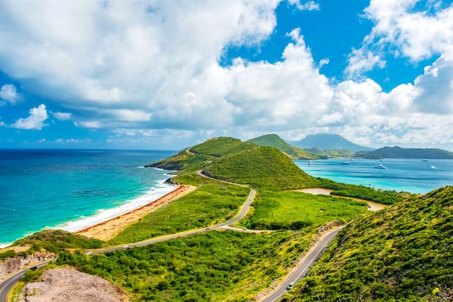 St. Kitts: Volcanic Hike Tour - The upper trail and the final steep climb