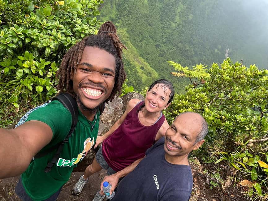 St. Kitts: Volcano Hike to Mt. Liamuiga the Highest Peak - Brimstone Hill before the forest