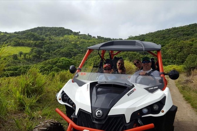 Sunny Blue Rentals in St Kitts for ATV and Dune Buggy Combo Tours - Island stories from Tank and Winston