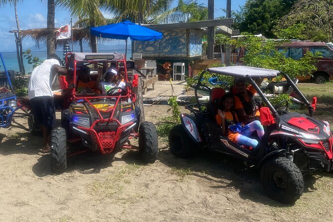 UTV Excursion Through the Beaches and Mountains of Nevis - Saddle Hill and the view toward St. Kitts