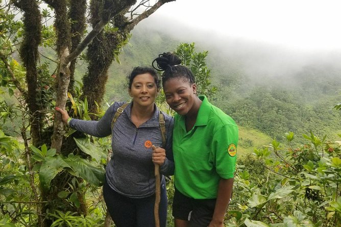 Volcano Crater Hiking Tour in St Kitts - The descent is where footwear matters most