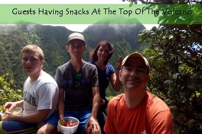 Volcano Hike in St. Kitts - Through the rainforest, the hike gets serious